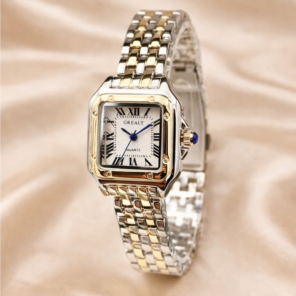 Panthere Two-Tone Classic Stainless Steel Watch
